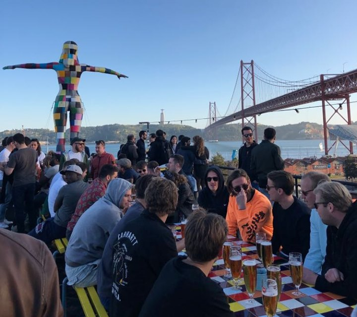 LX Factory - rooftop bars Lisbon